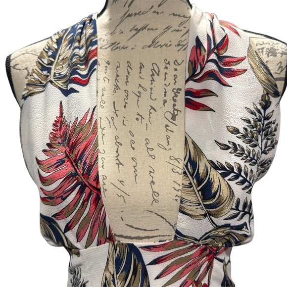 Cupshe Kara Tropical Halter Dress Size XS New with tags - Picture 5 of 11